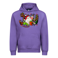 Tulip joy with volleyball and santa's hat Urban Hoodie - AdoDesignShop
