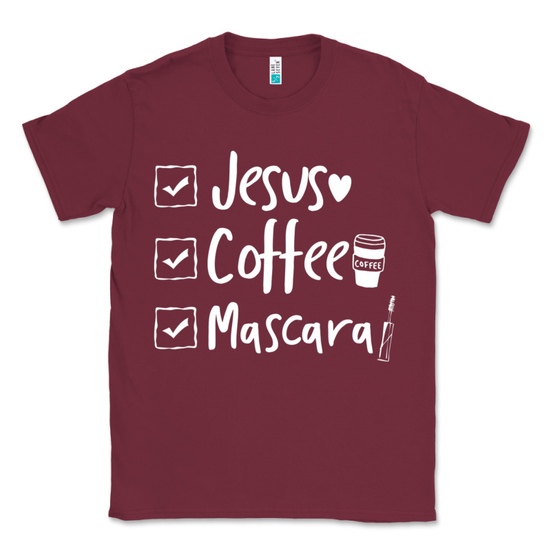 Checklist Jesus Coffee Mascara Classic Tee by trangStudio | Teevron