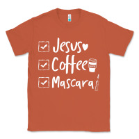 Copper Checklist Jesus Coffee Mascara Classic Tee - trangStudio