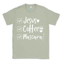 Matcha Checklist Jesus Coffee Mascara Classic Tee - trangStudio
