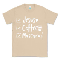 Mushroom Checklist Jesus Coffee Mascara Classic Tee - trangStudio