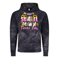 Cloud Black Small town Easter Day Vintage Hoodie - CowGirlArtShop