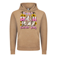 Vintage Coffee Small town Easter Day Vintage Hoodie - CowGirlArtShop