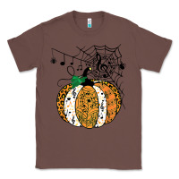 Chestnut halloween pumpkin music symbols music teacher halloween t shirt copy Classic Tee - trangStudio