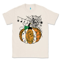 Natural halloween pumpkin music symbols music teacher halloween t shirt copy Classic Tee - trangStudio