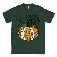 Sports Green halloween pumpkin music symbols music teacher halloween t shirt copy Classic Tee - trangStudio