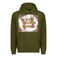 Army Green He Got it From his Momma Premium Hoodie - CowhideDigitalArt
