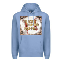Colony Blue He Got it From his Momma Premium Hoodie - CowhideDigitalArt