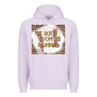 Lilac He Got it From his Momma Premium Hoodie - CowhideDigitalArt