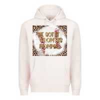 Pale Pink He Got it From his Momma Premium Hoodie - CowhideDigitalArt