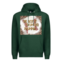 Sports Green He Got it From his Momma Premium Hoodie - CowhideDigitalArt
