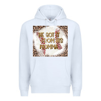 White He Got it From his Momma Premium Hoodie - CowhideDigitalArt