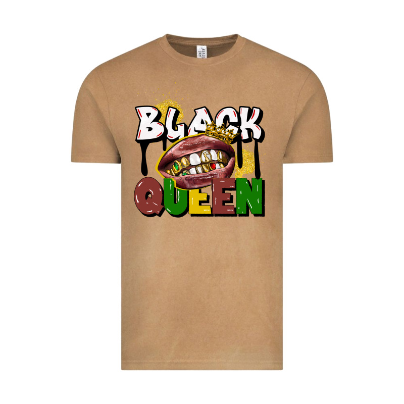 Black Queen Vintage Tee by CowGirlArtShop | Teevron