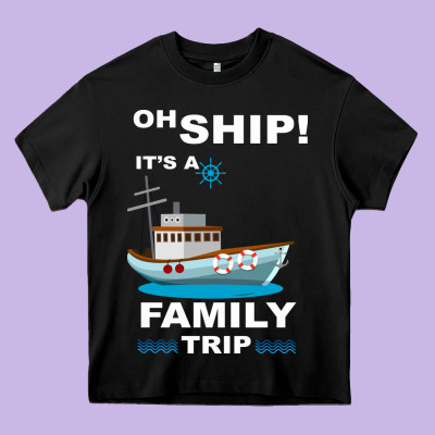 Oh Ship, It's My Birthday Heavy Core Tee Designed By Bettercallsaul