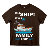 Chocolate Brown Oh Ship, It's My Birthday Heavy Core Tee - Bettercallsaul