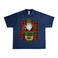 Navy gnomes with coffee christmas Urban Heavy Tee - RanaPortraitStore