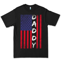 Daddy American Flag Premium Tee | Teevron