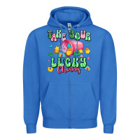 True Royal take your lucky charms st patricks Zipper Hoodie - Artiststas