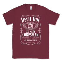 Burgundy corpsman 8404 devildoc gift for corpsman t shirt Classic Tee - trangStudio