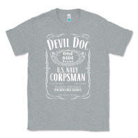 Heather Grey corpsman 8404 devildoc gift for corpsman t shirt Classic Tee - trangStudio