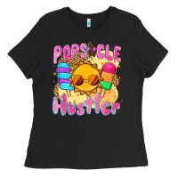 Black popsicle hustler Ladies Tee - NancyCooperArtShop