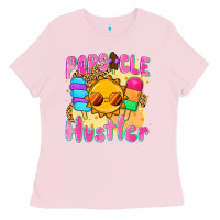 Bubblegum Pink popsicle hustler Ladies Tee - NancyCooperArtShop