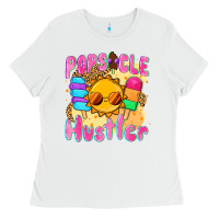 White popsicle hustler Ladies Tee - NancyCooperArtShop