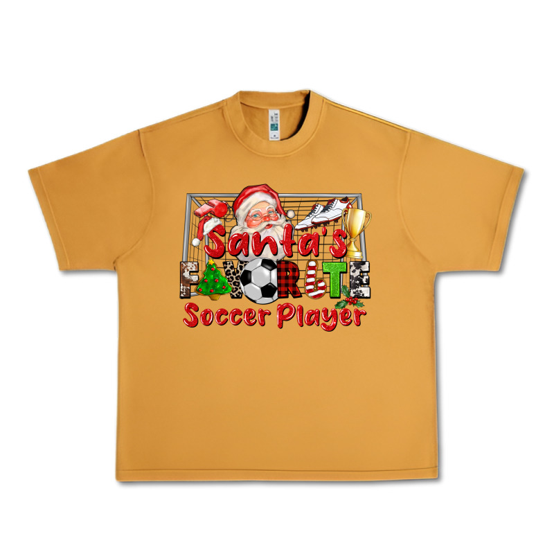 Santas Favorite Soccer Player Urban Heavy Tee by CowGirlArtShop | Teevron