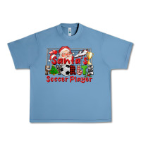 Pebble Blue santas favorite soccer player Urban Heavy Tee - CowGirlArtShop