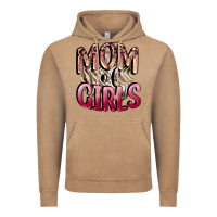 Vintage Coffee Mom of Girls Mother's Day Vintage Hoodie - CowGirlArtShop
