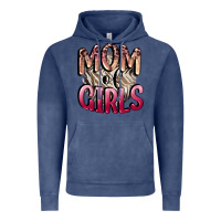 Vintage Denim Mom of Girls Mother's Day Vintage Hoodie - CowGirlArtShop
