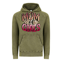 Vintage Olive Mom of Girls Mother's Day Vintage Hoodie - CowGirlArtShop
