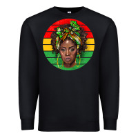 Black black women Premium Sweatshirt - BarkalooDesign
