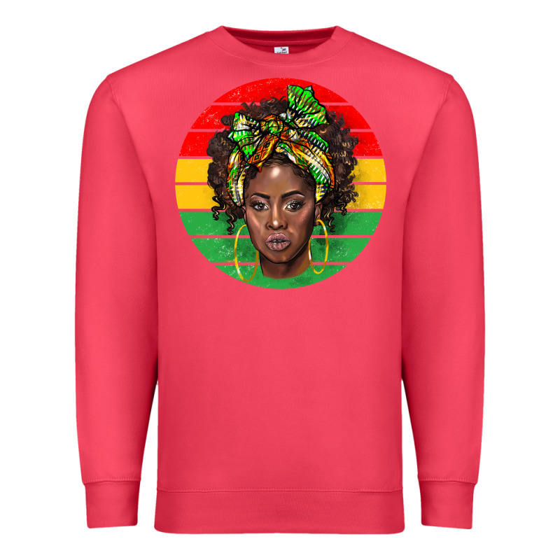 Black Women Premium Sweatshirt by BarkalooDesign | Teevron