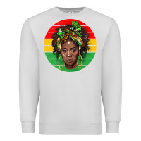Dove Grey black women Premium Sweatshirt - BarkalooDesign