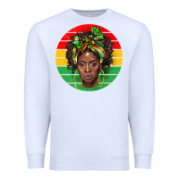White black women Premium Sweatshirt - BarkalooDesign