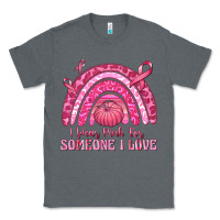 Charcoal Heather i wear pink for someone i love Classic Tee - texasbilliewilder