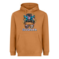 Meerkat dog mama messy bun Heavyweight Hoodie - BarkalooDesign