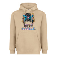Mushroom dog mama messy bun Heavyweight Hoodie - BarkalooDesign