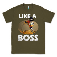 Army Green like a boss duck tales art gift for fans Classic Tee - trangStudio