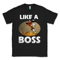 Black like a boss duck tales art gift for fans Classic Tee - trangStudio