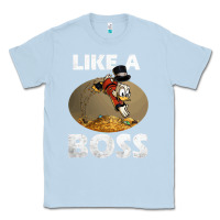 Dusty Blue like a boss duck tales art gift for fans Classic Tee - trangStudio