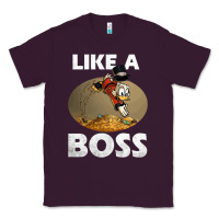 Plum like a boss duck tales art gift for fans Classic Tee - trangStudio