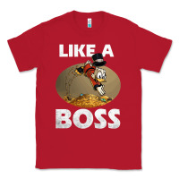 Red like a boss duck tales art gift for fans Classic Tee - trangStudio