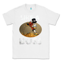 White like a boss duck tales art gift for fans Classic Tee - trangStudio