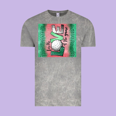 For The Love Of The Game Golf Vintage Tee Designed By Jasminsmagicworld