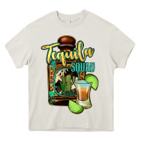 Cream Tequila Squad Heavy Core Tee - Bettercallsaul
