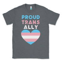Charcoal Heather proud trans ally transgender Classic Tee - trangStudio