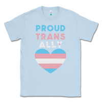 Dusty Blue proud trans ally transgender Classic Tee - trangStudio