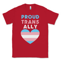 Red proud trans ally transgender Classic Tee - trangStudio